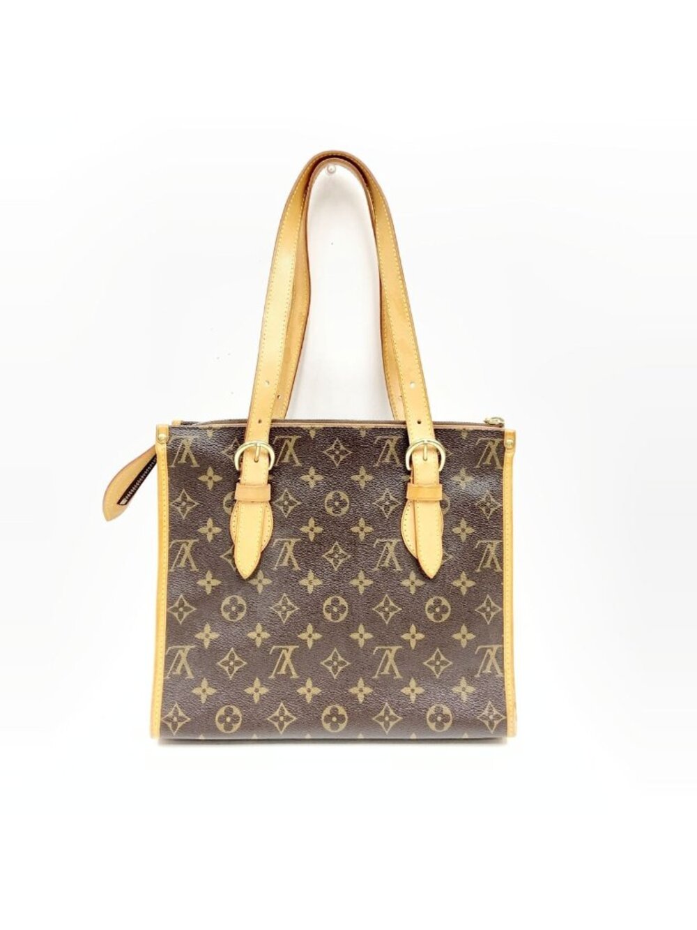 Louis Vuitton Monogram Popincourt Shoulder Bag Brown